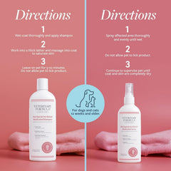 Veterinary Formula Clinical Care shampoo with oatmeal and aloe for hydration