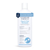Veterinary Formula bottle pour shows easy, controlled shampoo application for pets