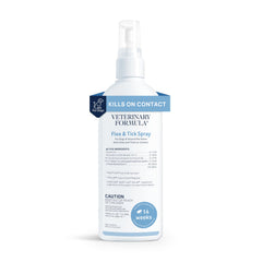Veterinary Formula flea and tick spray bottle pour for fast contact kill