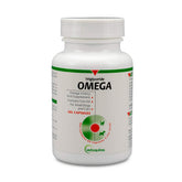 Vetoquinol Triglyceride Omega-3 bottle showing fish oil for skin and coat support