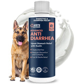 Vets Preferred anti-diarrhea gas relief bottle pour for easy canine dosing.