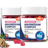 VEV Deep Calm magnesium gummies in berry flavor for steady daily relaxation