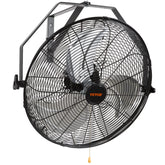 VEVOR 18-inch wall mount fan delivering strong outdoor airflow for patios