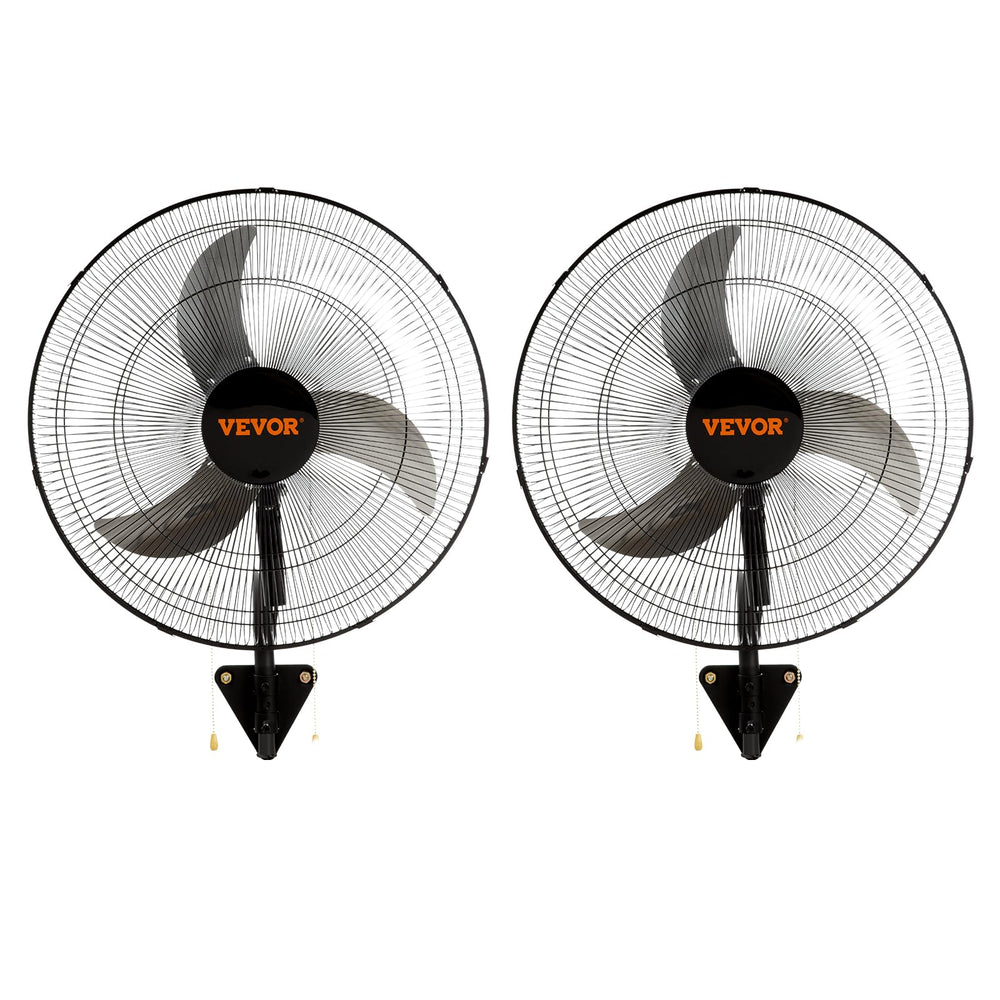 VEVOR 18-inch wall mount fan oscillation for wide area cooling
