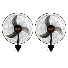 VEVOR 18-inch wall mount fan oscillation for wide area cooling