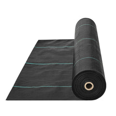 VEVOR weed barrier fabric 6x100ft lays flat to reduce weeds and support soil health.
