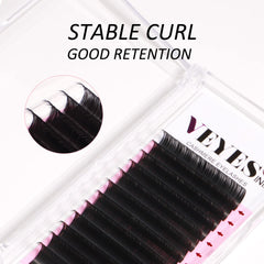 VEYES INC cashmere lashes soft fibers resist deformation for lasting curl.