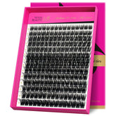 VEYESBEAUTY Lash Clusters 3D fluffy wispy look for natural volume
