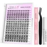 VEYESBEAUTY Lash Clusters Kit packaging for easy access and storage.