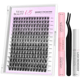 VEYESBEAUTY Lash Clusters Kit tray for quick customizable lash looks