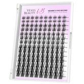 VEYESBEAUTY manga lash clusters tray for versatile styles all day.