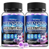 Veyttisy Sugar Free Multivitamin Gummies 50+ bottle front for energy support.