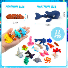 VGBEP shark figurine boosts focus during work and study.
