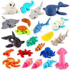VGBEP whale figurine for desk decor and tactile play.