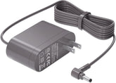 vhbw Dyson charger port close-up showing 4.8x1.7 mm connector for safe charging