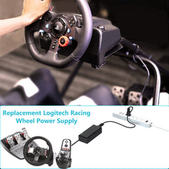 vhbw Logitech G29 power supply specifications show 27V output and universal input compatibility.