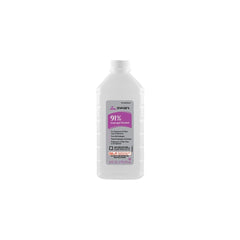 Vi-Jon 91% rubbing alcohol bottle for first aid and quick-drying surface cleaning.