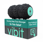 Vibit foot massage roller targets arches and calves for relief.