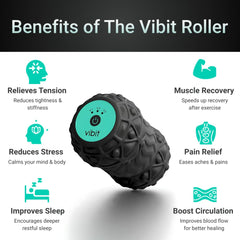 Vibit plantar fasciitis relief supports heel comfort with deep vibration.
