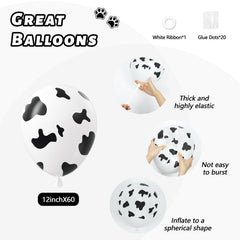 Vicduotex balloon-arch-kit-setup demonstrates quick arch creation for rodeo celebrations.