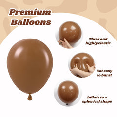 Vicduotex nude balloon 12in creates elegant neutral accents