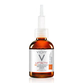 Vichy LiftActiv Vitamin C Serum bottle showing brightening benefits
