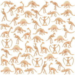 VICROIC dinosaur fossil skeletons – diverse mini skeletons for hands-on science play.