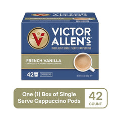 Victor Allen's single-serve pod loaded in a Keurig for quick brew