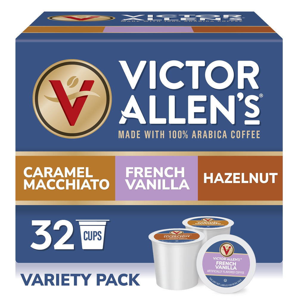 Victor Allen's French Vanilla pod for a creamy morning cup