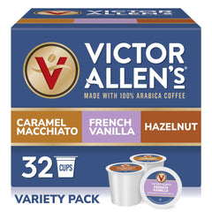 Victor Allen's French Vanilla pod for a creamy morning cup