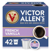 Victor Allens French Vanilla pods box ready for Keurig brewers
