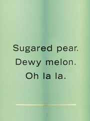 Pear Glace mist spray capturing fruity notes for a fresh daytime scent