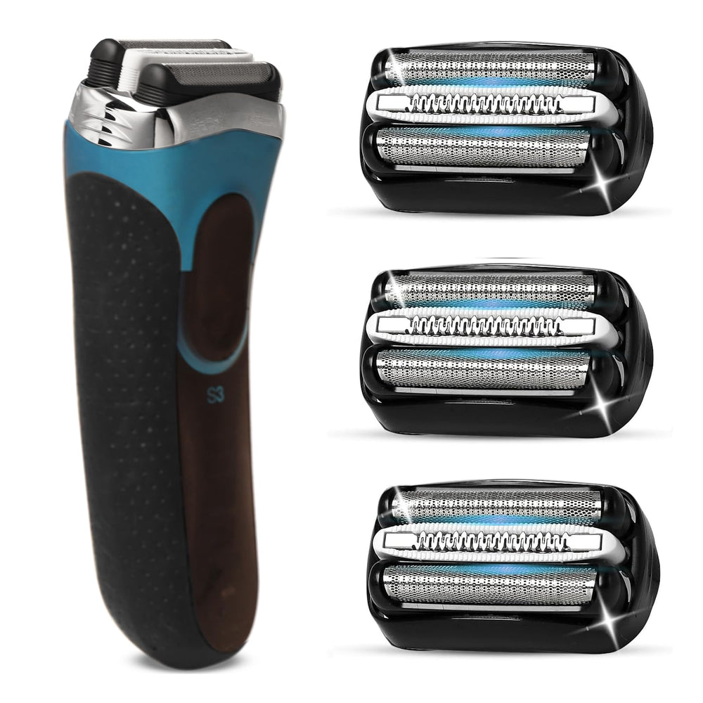 VIDSA 32B foil and cutters 3-pack for precise, comfortable shaves