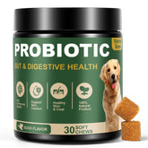 VientoSeek dog probiotics duck flavor bottle supports balanced digestion and immune health.