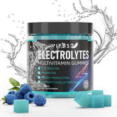 VIFSSG Electrolyte Gummies blue raspberry bottle for on-the-go hydration
