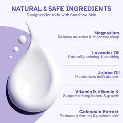 Vigority Magnesium Lotion in a bedtime routine setup with calming feel