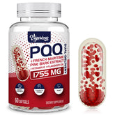 Vigorizar Pycnogenol 200mg bottle front view highlighting premium pine bark extract for vascular support.