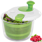 Vihoom salad spinner with bowl and mesh basket for quick washing and drying greens.
