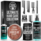 Viking Revolution sea salt spray bottle delivers natural texture for a windswept finish.