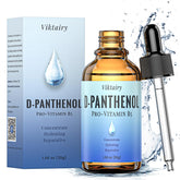 Viktairy D-Panthenol Liquid bottle pour shows moisture-ready skin and DIY use