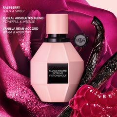 Viktor&Rolf Flowerbomb Extreme travel set bottle for bold, long-lasting scent