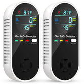 Vilfet 4-in-1 detector plugged in for reliable CO and gas monitoring.