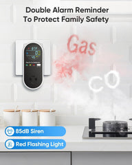 Energy-efficient Vilfet plug-in detector with low standby power.