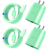 Vilive 25W USB-C charger front view delivering rapid charging for Samsung devices