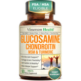 Vimerson Health Glucosamine-Chondroitin-MSM bottle for joint support and mobility.