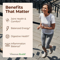 Vimerson Health Moringa Turmeric capsules closeup showing potency.