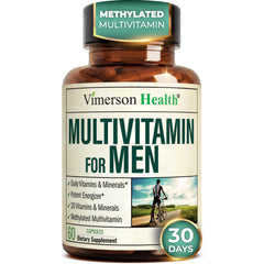 Vimerson Health multivitamin bottle cap for easy daily use