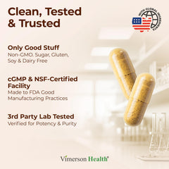 Vimerson Health quercetin bromelain boswellia ingredients image for joint relief support