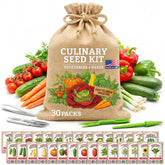 Vimtoba culinary seeds pack cover showing the complete beginner-friendly kit