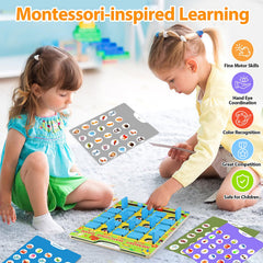 Vinlon memory board Christmas theme adds festive learning and seasonal fun